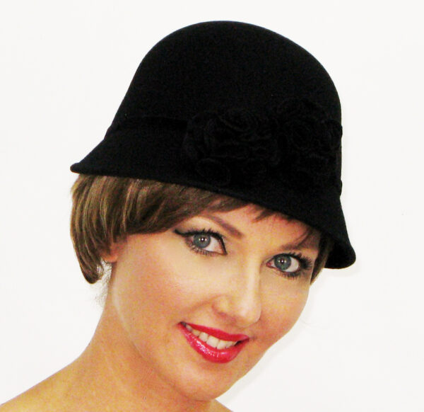 3860 Black Wool Hat