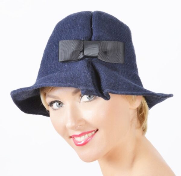 52635F Navy Flexible Winter Hat