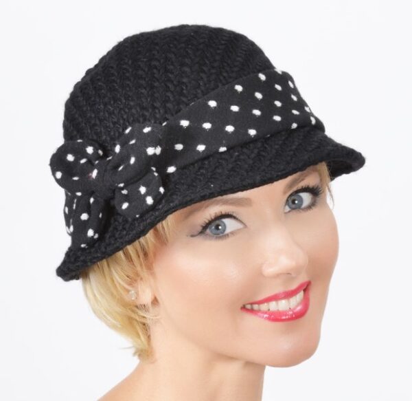 52653 Black Casual Wool Hat