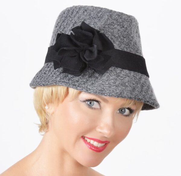 52662 Gray Wool Hat