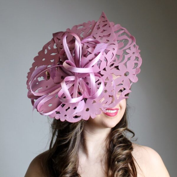 52681 Lilac, Soft Fabric Fascinator