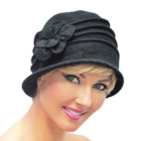 52695 Black Casual Wool Hat