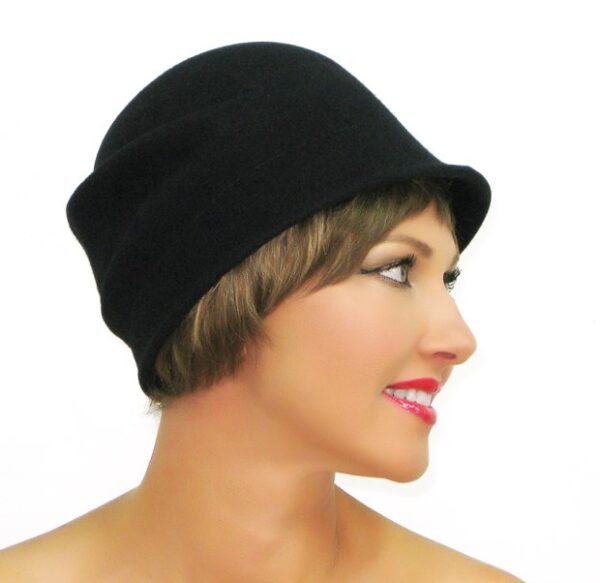 52870 Black Small Wool Hat