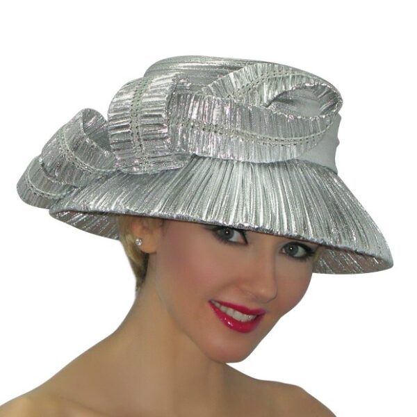 52991 Silver Ribbon Hat