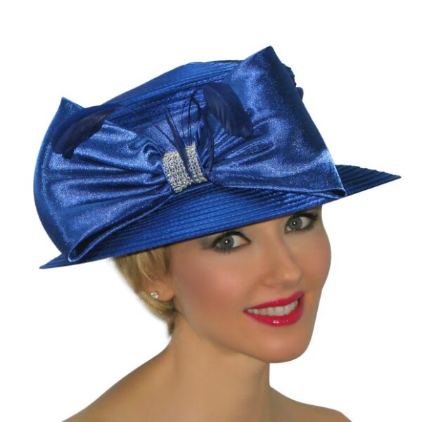 52995 Royal Satin Ribbon Hat with Satin Bow